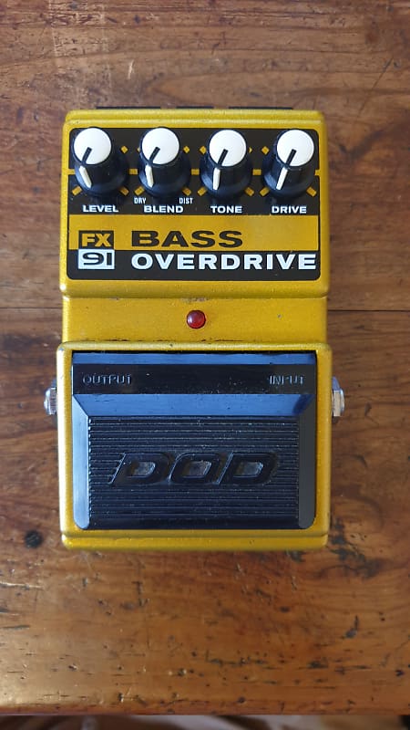 DOD FX91 Bass Overdrive pedal | Reverb