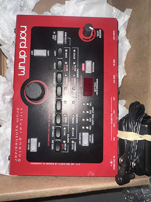Clavia nord drum バーチャル アナログ ドラム シンセサイザー Nord Drum | Nord