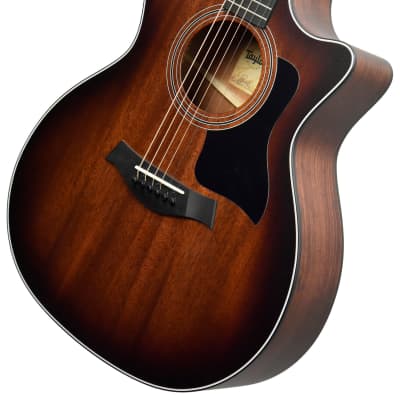 Taylor 324ce Grand Auditorium Acoustic-Electric in Shaded Edge Burst 1211221165 image 7