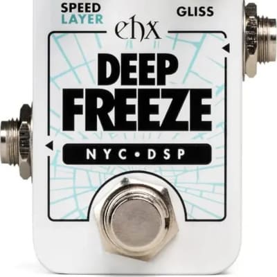 Electro-Harmonix Deep Freeze Sound Retainer Effects Pedal