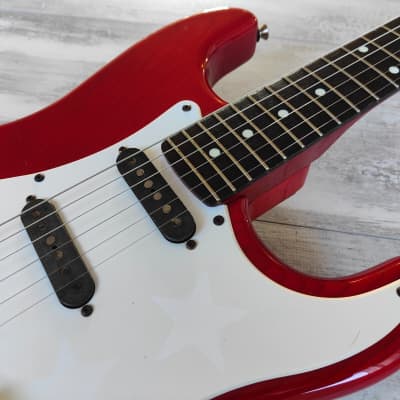 1980's Bill Lawrence (by Morris Japan) BC2R-70G Stratocaster (Red) image 4