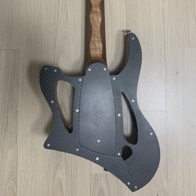 marconi lab custom headless guitar 2017 oil image 9