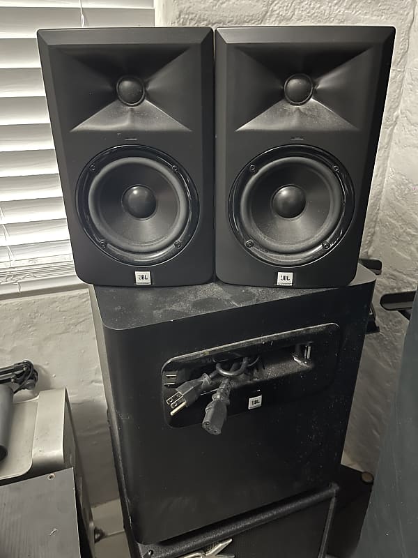 JBL LSR305 & LSR310s Monitors and Subwoofer Reverb