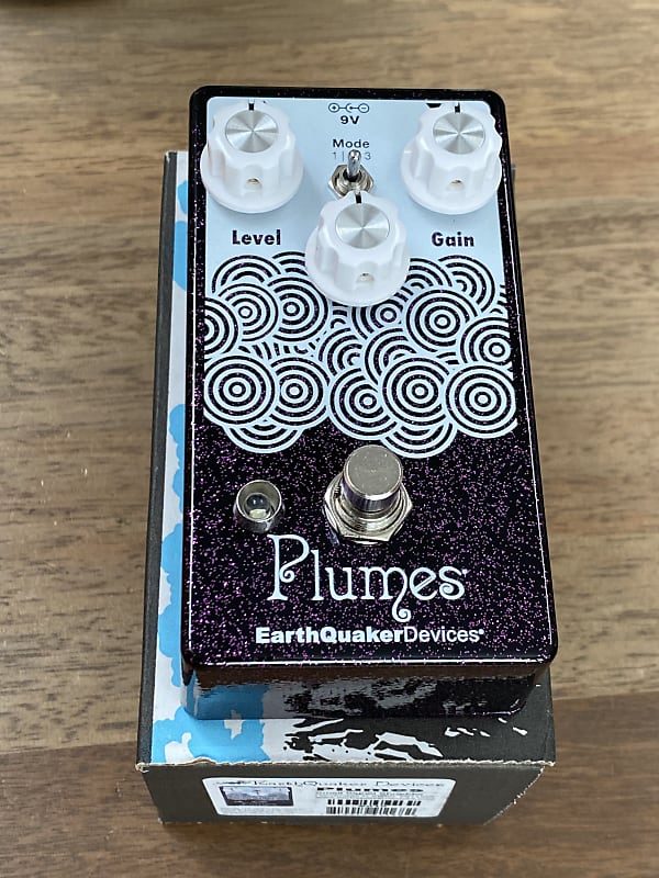 EarthQuaker Devices Plumes Limited Purple Sparkle Pedal