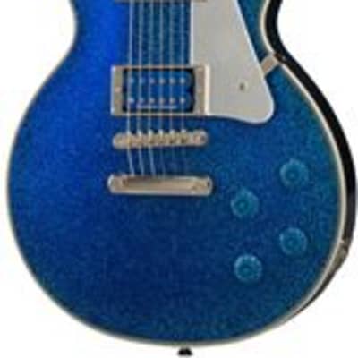 Epiphone Tommy Thayer Les Paul Electric Blue Guitar with Case image 1