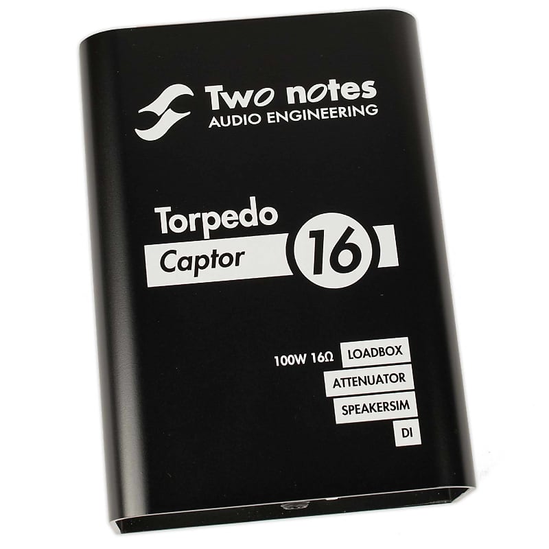 Two Notes Torpedo Captor Loadbox / Attenuator / DI - 16 Ohm image 3