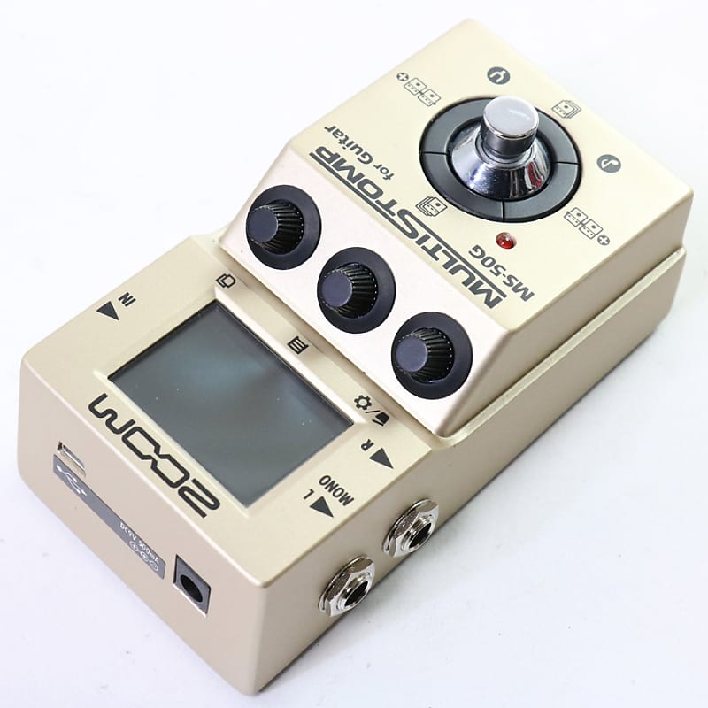 Zoom Ms 50G I Multistomp Guitar Pedal Gold Limited - Free Shipping*