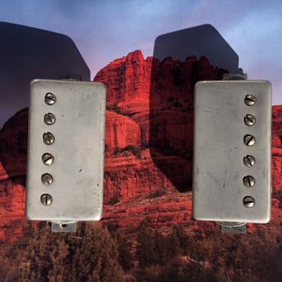 Sheptone Tribute Humbucker Aged Nickel Covers 2010's - Aged Nickel image 2