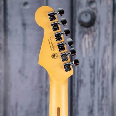 Fender American Ultra Luxe Stratocaster Floyd Rose HSS, Mystic Black *DEMO MODEL* image 7