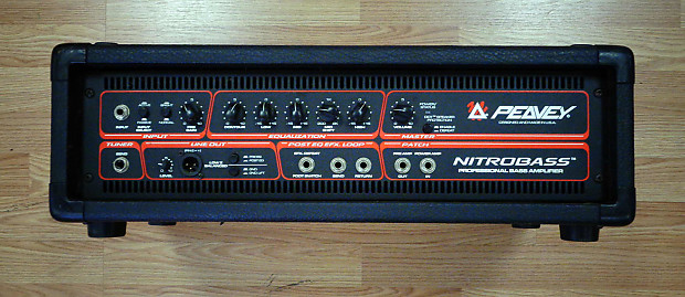 Peavey Nitrobass 450 Watt Bass Amplifier - Free Shipping