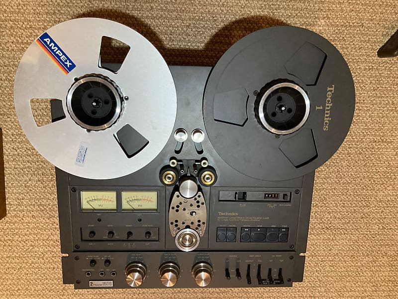 TWO Technics RS-1500 Reel to Reel 10 Tape Recorders