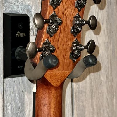 Luna Art Vintage Parlor Solid Top Acoustic-electric Guitar - Distressed Vintage Brownburst image 17