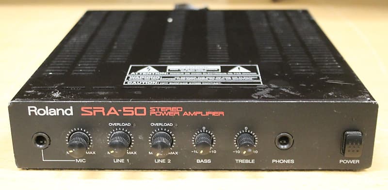 Roland SRA-50 Stereo Power Amplifier