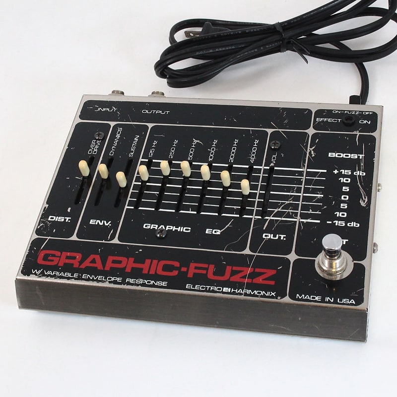 Electro-Harmonix Graphic Fuzz Pedal | Reverb Canada