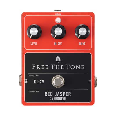 Free The Tone Red Jasper Overdrive RJ-1V | Reverb
