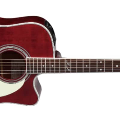 Takamine JJ325SRC John Jorgenson Acoustic-Electric Guitar, Red Stain w/ Case image 2