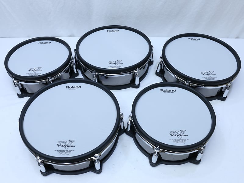 FIVE PACK Roland PD-128 PD-108 BK V Drum Mesh Head PD128 PD108