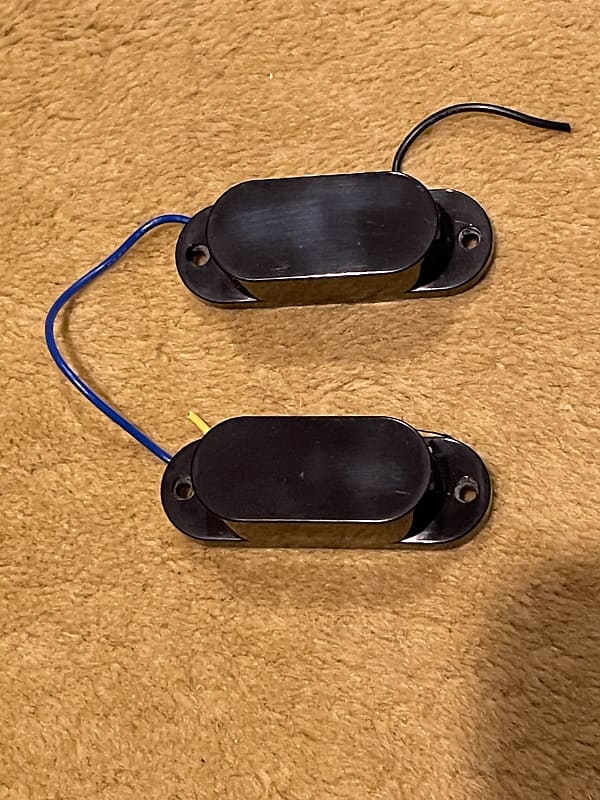 Squier Mustang Bass Pickups 2021 Black Reverb