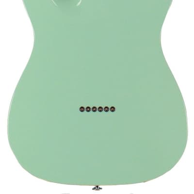 Suhr Classic T Select Guitar, Alder, Rosewood, Surf Green image 7