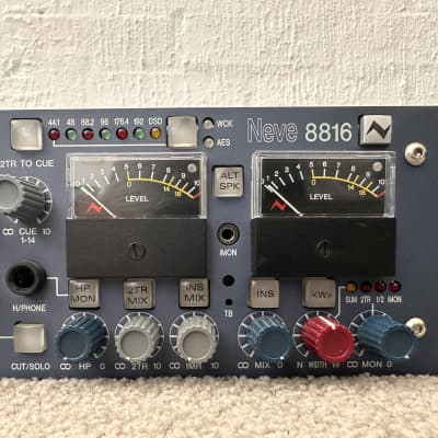 AMS Neve 8816 16-Channel Summing Mixer 2010s - Blue image 3