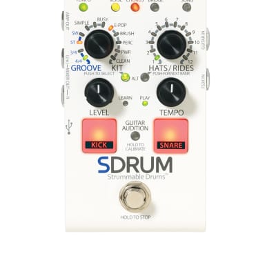 Digitech - Strummable Drum Pedal! SDRUM *Make An Offer!* image 1