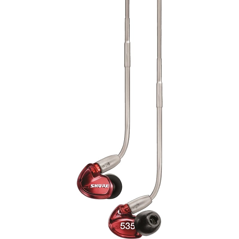 Shure SE535 Sound Isolating Earphones, Limited Edition Red image 1