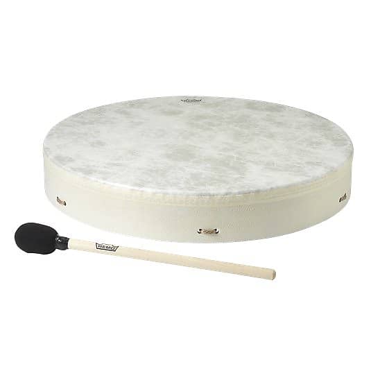 Remo 22” Buffalo Drum Standard 3.5″ Deep with Beater image 1