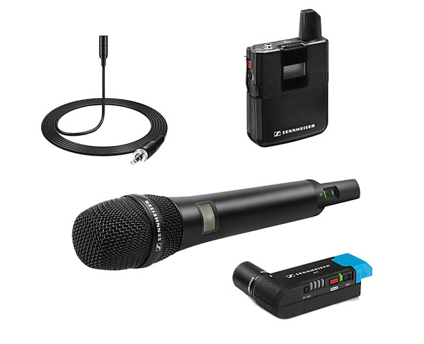 AVX Combo Set (Band 1880 - 1930 MHz) Wireless Microphone System with 835 and ME2 Lavalier image 1