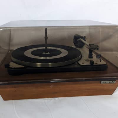 Dual 1009 SK2 4-Speed Fully-Automatic Turntable w/ Dust Cover & Wood Plinth image 5