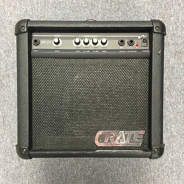 Crate BX-15 12-Watt 1x8" Bass Practice Amp image 1