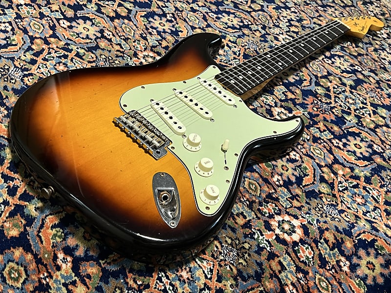 Fender Custom Shop '62 Limited Reissue Stratocaster Journeyman Relic 2021 Sunburst image 1