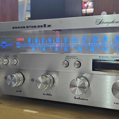 Marantz Model 2226B 26-Watt Stereo Solid-State Receiver 1970 - Silver with Metal Case image 3
