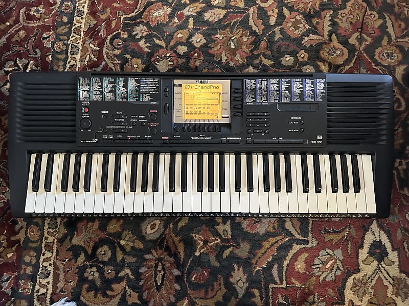 Yamaha PSR-330 1997 - Black | Reverb