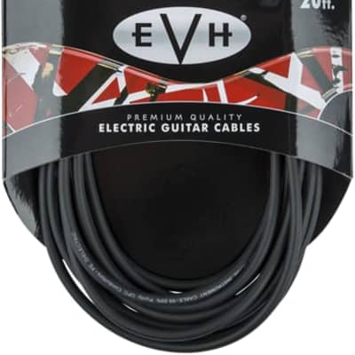 EVH Premium Straight TS Instrument Cable - 20' - Black image 2