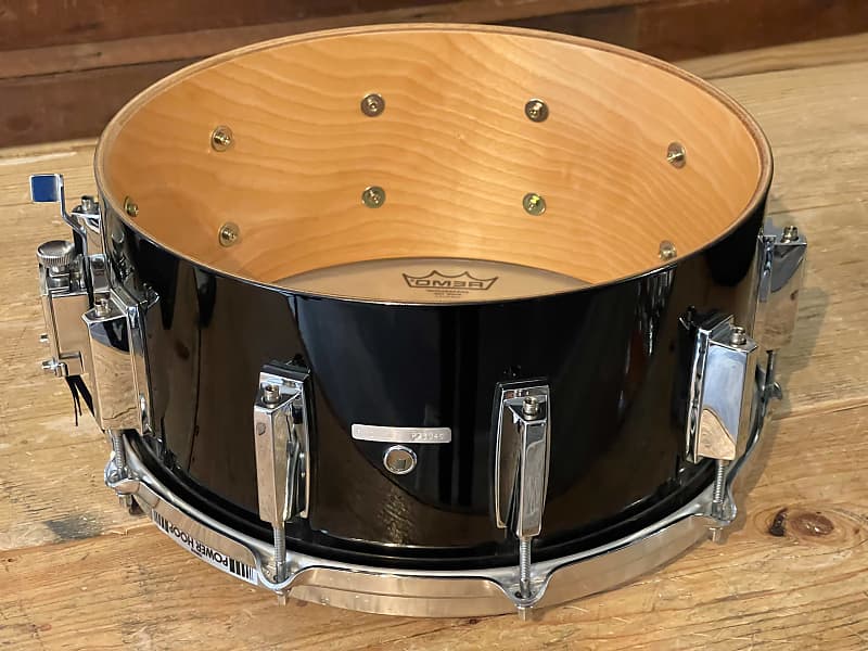 's Yamaha Piano Black Lacquer 6.5" x " Custom Birch Snare Drum
