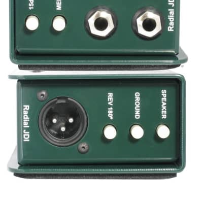 RADIAL JDI passive direct box for live concert touring and professional studio recording applications image 7