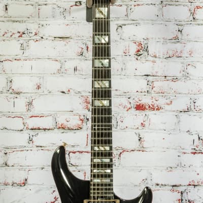 Warrior Instruments Soldier Electric Guitar, Rick Derringer Signed, Black w/ Case x1USA (USED) image 4