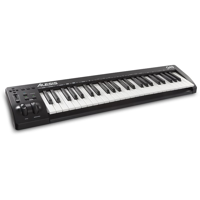 Alesis Q49 MKII 49-Key USB MIDI Keyboard Controller | Reverb Canada