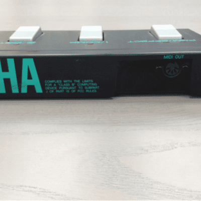 Yamaha YAMAHA MFC06 Midi Foot Controller for FX500 FX550 / Authorized Dealer image 3