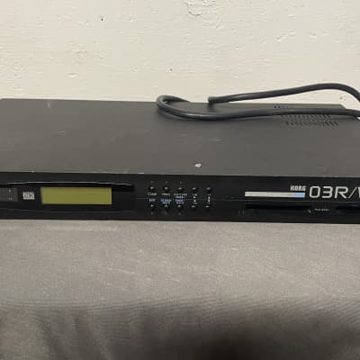 Korg 03R/W Rackmount AI2 Synthesis Module 1990s - Black