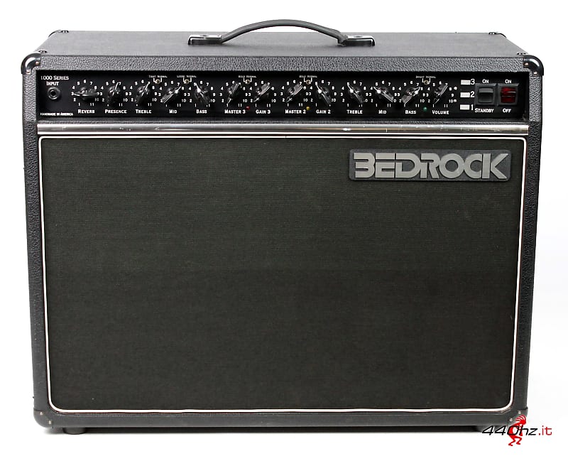Bedrock 1000 Series 1052 60W 2x12 Combo 220V-240V - RARE! image 1