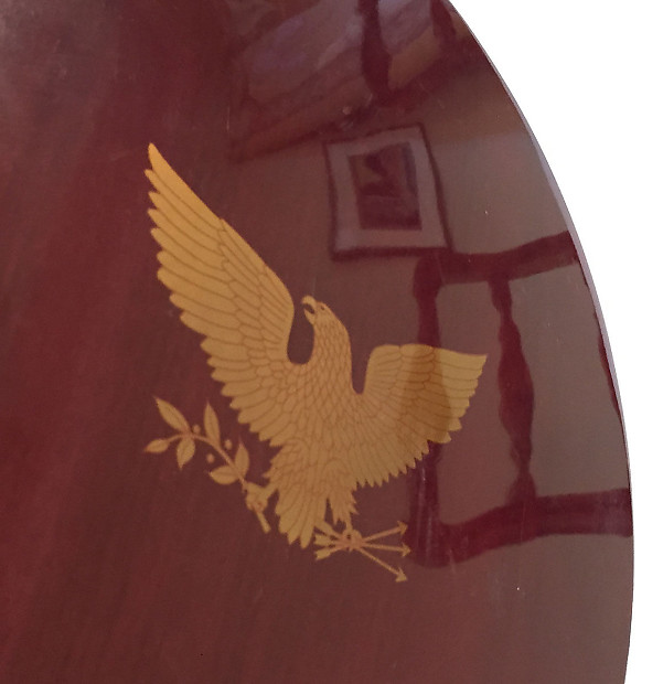 gold flying eagle vintage banjo 5 string wood folk epiphone gibson