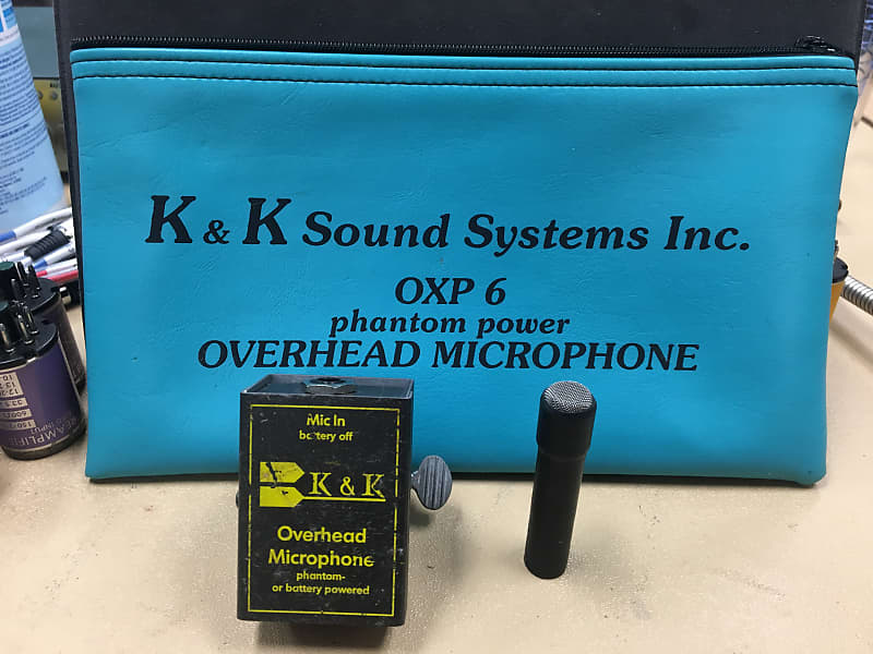  K&K Sound Silver Bullet Microphone Pickup with XLR Out :  Musical Instruments