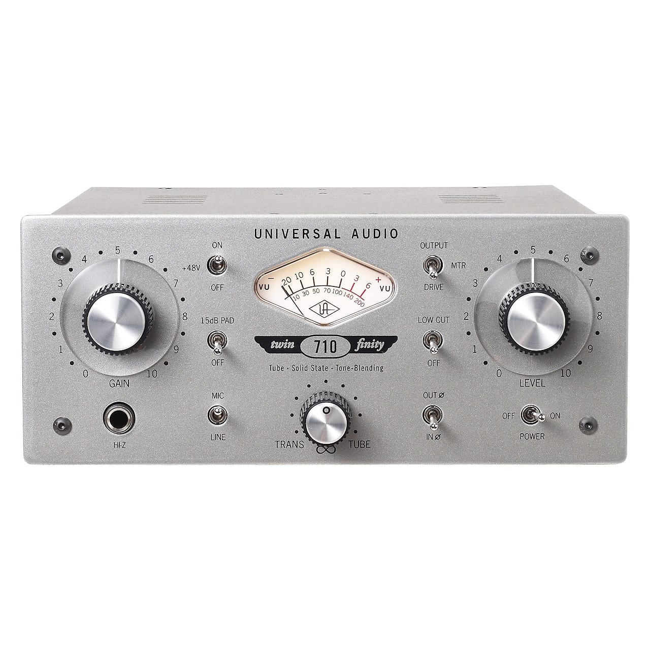 Universal Audio 710 Twin-Finity Tone Blending Mic Preamp | Reverb