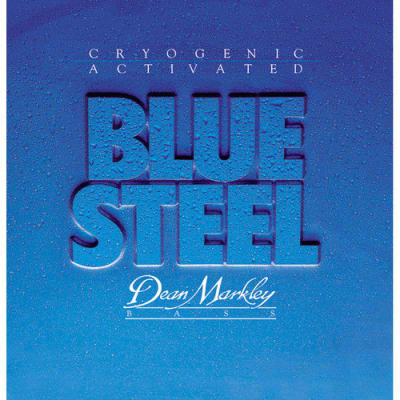 Dean Markley 2672 Blue Steel Bass Guitar Strings (45-100) for sale