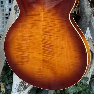 Yamaha SA2200-OVS Semi-Hollow Electric Guitar 2010s - Old Violin Sunburst image 15