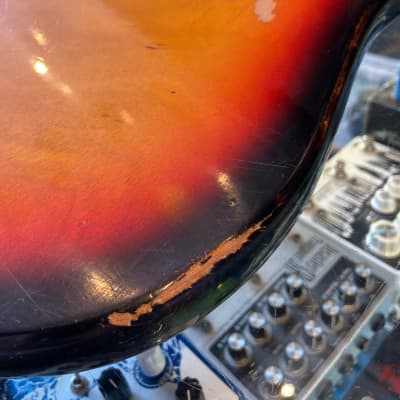 Teisco Sunburst ET-200 Checkmate Tulip image 14