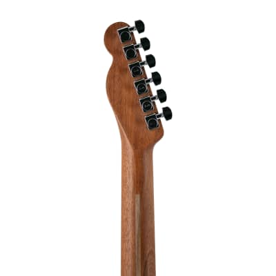 Fender American Acoustasonic Telecaster Guitar w/Bag, Ebony Fretboard, Natural, US214513A image 9