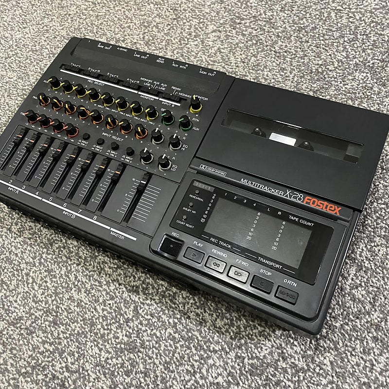 [Rare] FOSTEX X28 Vintage Analog Multitrack Cassette Reverb