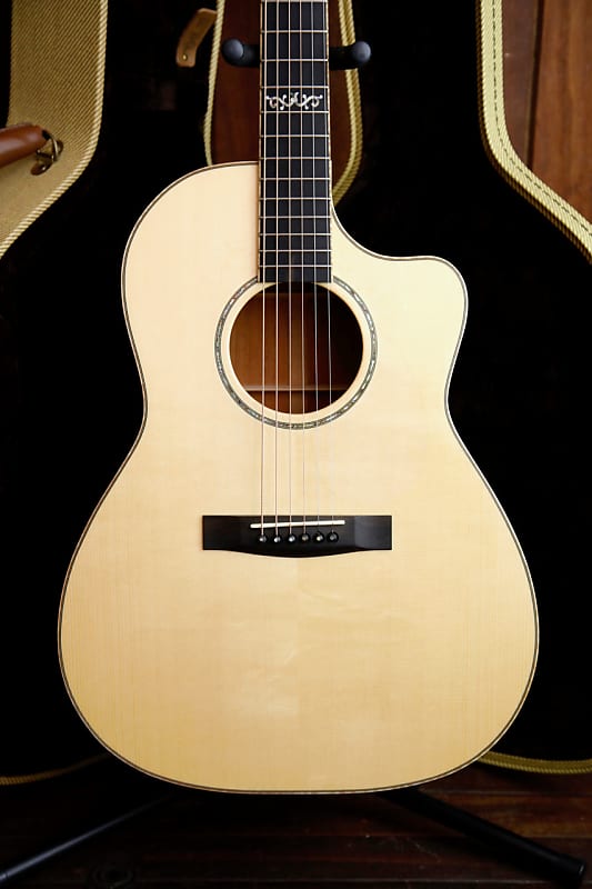 Huss & Dalton CM Model Cutaway Acoustic Guitar Pre-Owned image 1